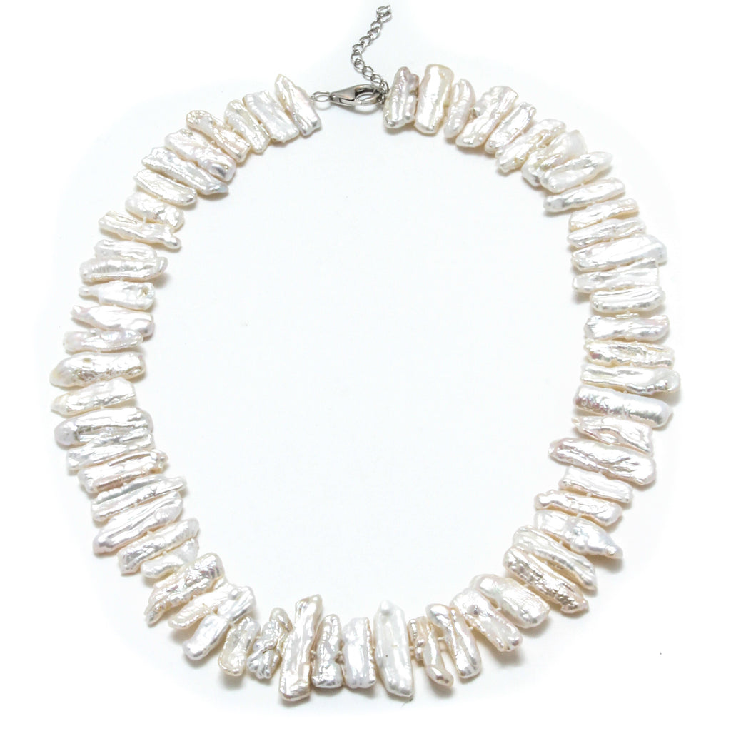 20-22" Keshi Pearl Necklace