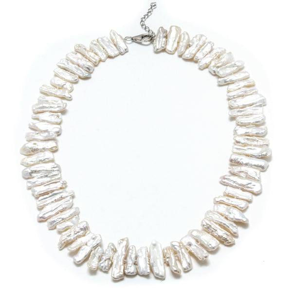 20-22" Keshi Pearl Necklace
