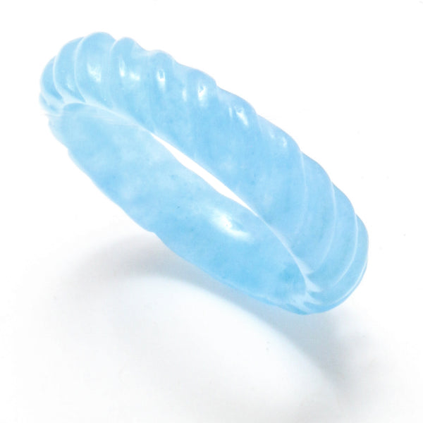 Carved Jade Band Ring