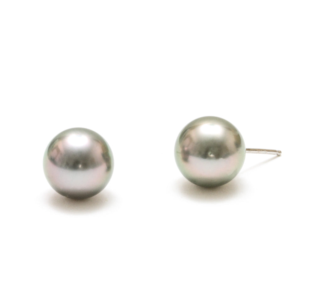 9MM Tahitian Pearl Earrings