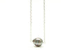 10MM Baroque Tahitian Pearl Floating Pearl Pendant (Esther's Neckalce)