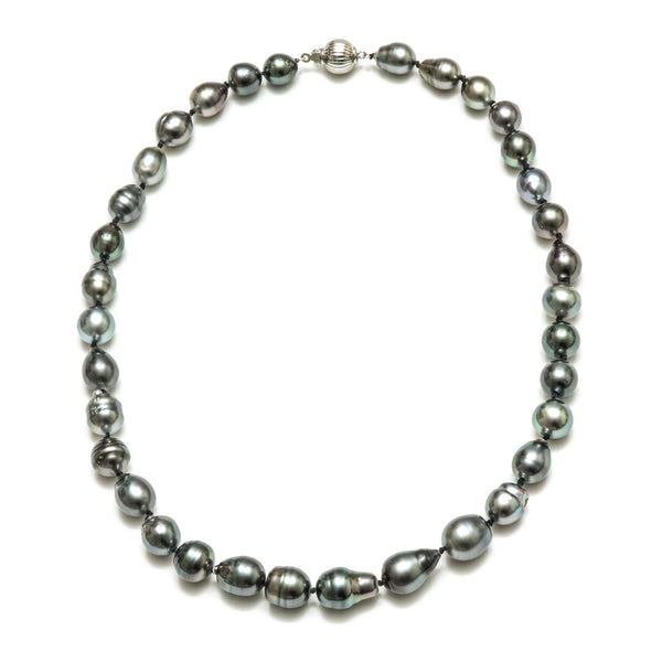9-11MM Multicolor Baroque Tahitian Pearl Necklace