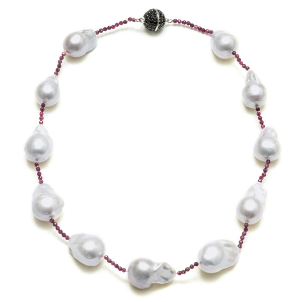 Coral Pearl Cage Necklace - The Rubin Museum of Art Online Shop
