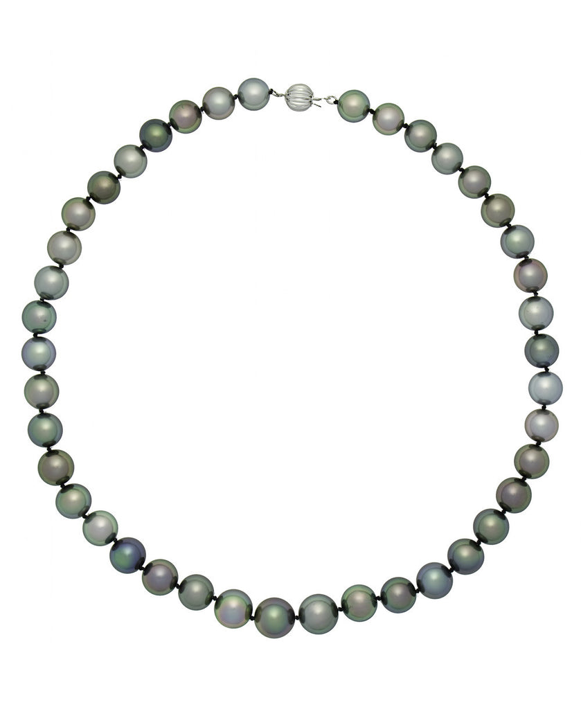 Poe Rava Multi Natural Color Tahitian Pearl Necklace