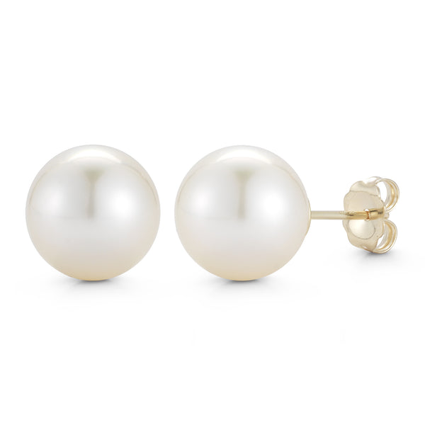 Oversized Freshwater Pearl Earrings