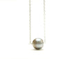 12MM Baroque Tahitian Pearl Floating Pearl Pendant (Esther's Neckalce)