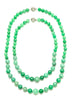 18" or 24" Graduated Jade Bead Necklace