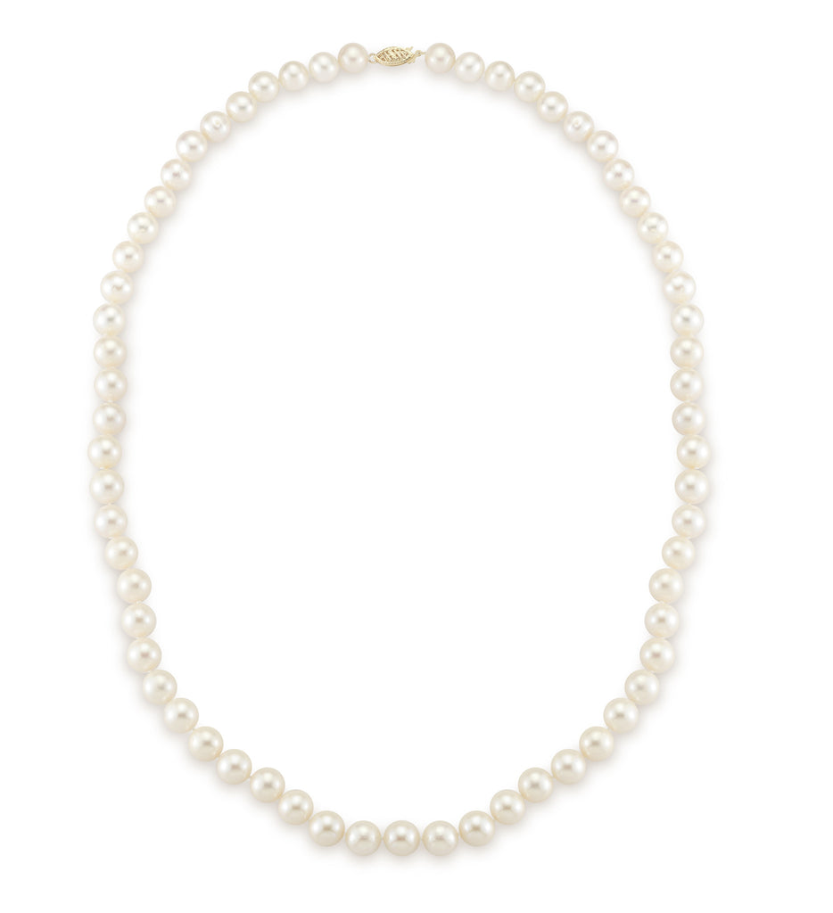 9-10MM Matinee Length Necklace