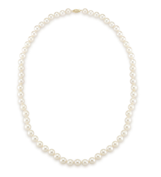 9-10MM Matinee Length Necklace