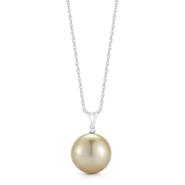 The New Classic Golden South Sea Pearl Pendant